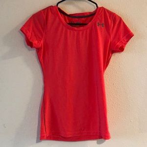 Under Armour :Orange Women’s Train T-Shirts